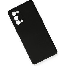 Toyigoo Ieg™  Oppo Reno 5 Kılıf Nano Içi Kadife Silikon - Siyah