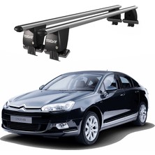 Today Auto Royal Citroen C5 (2000-2007) Uyumlu Gri Kilitli Ara Atkı Port Bagaj Tavan Barı