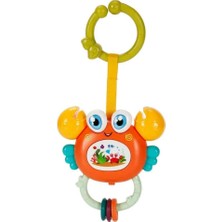 Toyigoo Ieg™ Müzikli ve Işıklı Çıngıraklı Yengeç Puset Oyuncağı