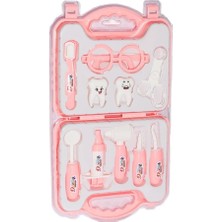 Toyigoo Ieg™ ERN-2039 Çantalı Pembe Dişçi Kız Seti -Heroes Toys