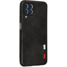 Toyigoo Ieg™  Samsung Galaxy M33 Kılıf Loop Deri Silikon - Siyah