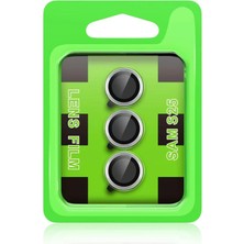 Toyigoo Ieg™  Samsung Galaxy S25 Plus Raze Metal Kamera Lens - Gümüş