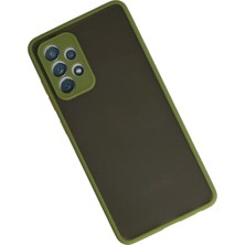 Toyigoo Ieg™  Samsung Galaxy A72 Kılıf Montreal Silikon Kapak - Yeşil