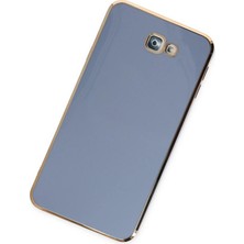 Toyigoo Ieg™  Samsung Galaxy J7 Prime Kılıf Volet Silikon - Mavi