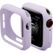 Toyigoo Ieg™  Apple Watch 38MM Silikon Alt Kasa - Lila