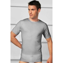 Toyigoo Ieg™ Erkek Pamuklu Kısa Kol Geniş Yaka Klasik Fanila T-Shirt
