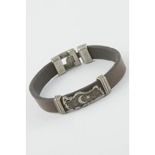 Toyigoo Ieg™ Ay Yıldız Suni Deri Bileklik