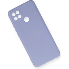 Toyigoo Ieg™  Oppo A15 Kılıf Nano Içi Kadife Silikon - Lila