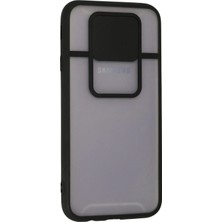 Toyigoo Ieg™  Samsung Galaxy J7 Pro / J730 Kılıf Palm Buzlu Kamera Sürgülü Silikon - Siyah