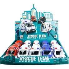 Toyigoo Ieg™ JW567-023 Sürtmeli 1:32 Ilk Yardım Aracı -Vrd