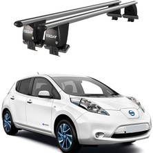 Today Auto Royal Nissan Leaf (2010-2018) Uyumlu Gri Kilitli Ara Atkı Port Bagaj Tavan Barı