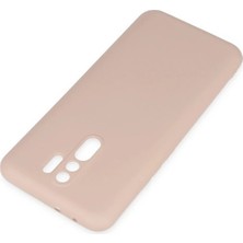 Toyigoo Ieg™  Xiaomi Redmi 9 Kılıf Nano Içi Kadife Silikon - Pudra