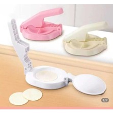 Macgon Plastik Hamur Kesme ve Köfte Kalıp Makinası- Krem Rengi