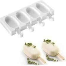 Macgon Silikon Mini Dondurma Kalıbı 4lü