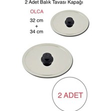 Macgon 32CM +34 cm Balık Tavası Kapağı