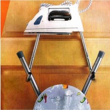 Macgon Kapı Arkası Ütü ve Ütü Masası Tutucu Askı