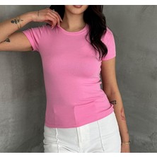 Betnur Kadın Kısa Kollu Modal Kumaş Bady