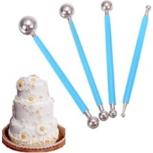 Macgon Metal Marzipan 4'lü Set