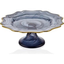 Macgon 28 cm Ayaklı Servis Tabak