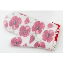 Macgon Silikon Çiçekli Fırın Eldiveni