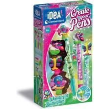 Venüs Shopping 18873 Idea Clemetoni - Kalem Tasarım Seti - Kelebekler