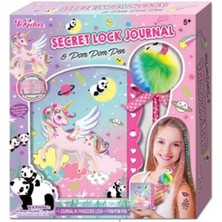 Venüs Shopping Gizli Günlük ve Ponpon Kalem  Tokidas  - T108UF