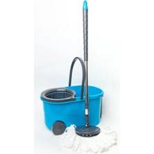 Macgon Mavi Kutulu Döner Başlıklı Otomatik Temizlik Seti