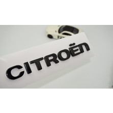 Dk Tuning Citroen C4 C5 B7 Nemo Berlingo Bagaj Siyah Yazı Logo Amblem