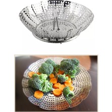 Macgon Katlanabilir Buharda Sebze Haşlama Aparatı