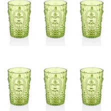 Macgon Akrilik Yeşil Kısa 6 Bardak