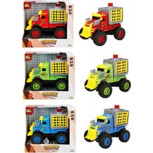 Venüs Shopping Maxx Wheels Sesli ve Işıklı Canavar Dinozor Taşıma Kamyonu