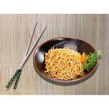Macgon Özel Bambu Chopsticks 10 Takım 20 Adet Karışık Renk ve Desen 24,5cm