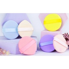 Venüs Shopping 4'lü Tutmalı Pudra Makyaj Süngeri Puf Seti