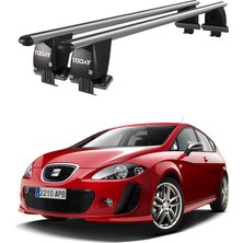 Today Auto Royal Seat Leon (2005-2009) Uyumlu Gri Kilitli Ara Atkı Port Bagaj Tavan Barı