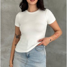 Betnur Kadın Kısa Kollu Modal Kumaş Bady