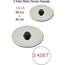Macgon 28CM +30 cm Balık Tavası Kapağı