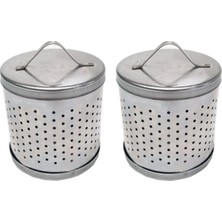 Macgon Demlik Içi Silindirik Çay Süzgeci Büyük 2 Adet, Çaydanlık Süzgeci