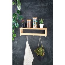 Macgon Ahşap Askılık & Baharatlık