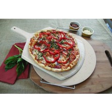 Macgon Ahşap Saplı Ekmek, Pizza Küreği 30X30 cm