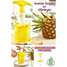 Macgon Lüx Kaliteli Doğal Ananas Soyucu ve Dilimleyici
