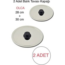 Macgon 28CM +30 cm Balık Tavası Kapağı