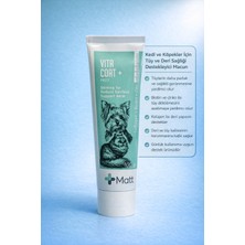 Matt Vita Coat+ Kedi & Köpek Tüy ve Deri Sağlığı Macunu 100G – Tüy Dökülme Karşıtı, Parlak Tüy, Biotin Çinko Kolajen