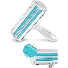 Macgon Kedi Köpek Evcil Hayvan Tüy Temizleyici Kıl Toz Toplayıcı Hazneli Elbise Halı Yatak Temizleme