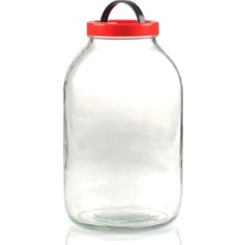 Macgon 8 Litre Cam Kavanoz, Turşu ve Bakliyat Saklama Kavanozu