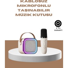Venüs Shopping Bluetooth Karaoke Mikrofon ve Hoparlör Seti Taşınabilir