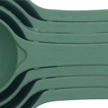 Macgon Mutfak Ölçüm Kaşığı Pasta Kek Poğaça Hazırlama Ölçü Kabı Seti 5li