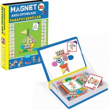 Venüs Shopping 1550 Dıytoy, Magnet Akıl Oyunları - Yaratıcı Şekiller / 3-8 Yaş
