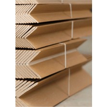 Macgon Karton Köşebent En: 4CMX4CM Kalınlık: 3mm Boy:1m 25'li Paket