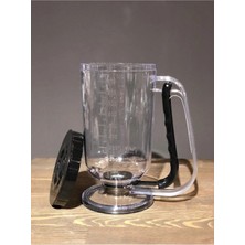 Macgon Akrilik Ölçekli Lüx Hamur Dağıtıcı Siyah