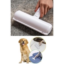 Macgon Kedi Köpek Tüy Toplayıcı Hazneli 2 Yönlü Kazak Kıyafet Elbise Halı Yatak Kıl Toz Tüy Toplayıcı